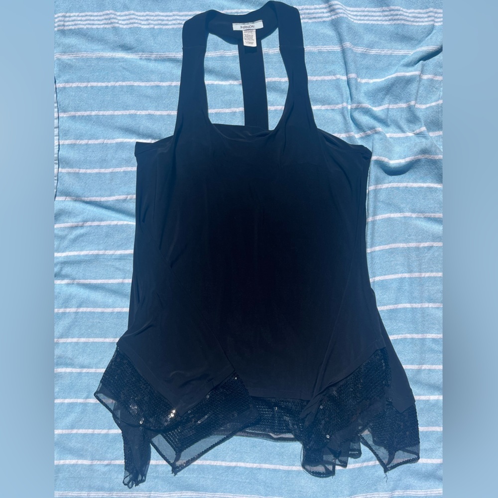 Manon dress  top black. XL *Free with purchase*